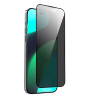 DEVIA VAN Series Full Screen Privacy Twice-Tempered Glass For iPhone 14 Series with Black Frame, Ultra HD, 9H Hardness, Bubble Free, Easy Installation, Case Friendly DEVIA VAN Series Full Screen Privacy Twice-Tempered Glass For iPhone 14 Series with Black Frame, Ultra HD, 9H Hardness, Bubble Free, Easy Installation, Case Friendly