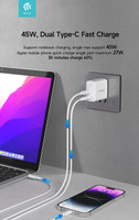 Extreme Speed Series PD 45W 2C Quick Charger ⚡45W Extreme Speed Series PD 45W 2C Quick Charger ⚡45W