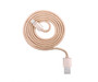 Fashion Cable for Apple iOS (MFI 1.2m) Champagne Gold
apple charging wires, lightning cable, iphone charger cable, apple lightning cable,  iphone cable