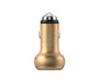 Thor Dual USB Port Car Charger - Gold