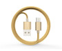 Gracious Micro Cable for Android Gold