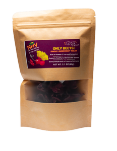 Wholesome single ingredient beets treats for pets