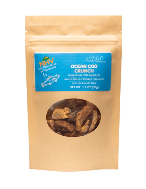 Dehydrated Cod Treats for Dogs