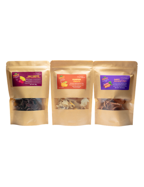 plant based treats bundle by NHV