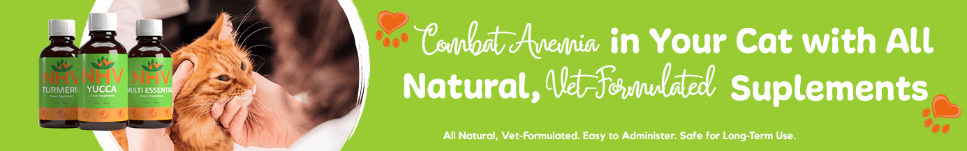 Combat Anemia in Your Cat With All Natural, Vet-Formulated Supplements