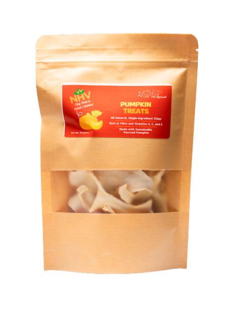 Dehydrated Pumpkin Treats for Dogs