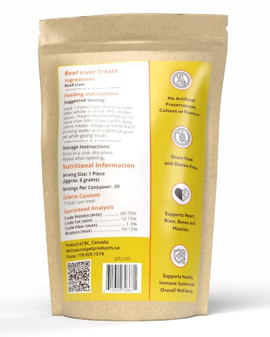 Beef Liver Jerky Dog Treats