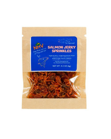 Sample Salmon Jerky Sprinkles