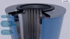 Healthmate filter cutaway