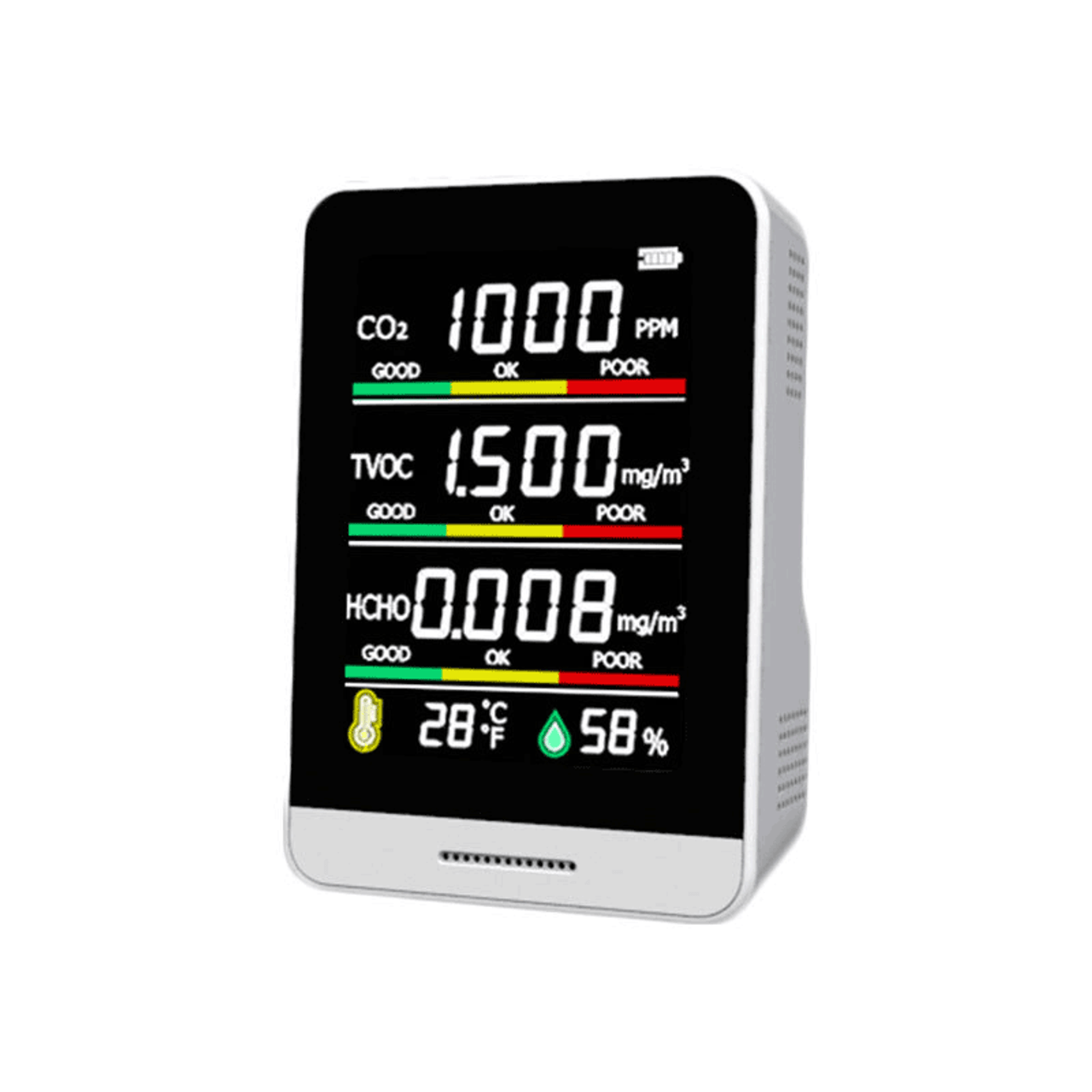 Portable Indoor Air Quality Monitor