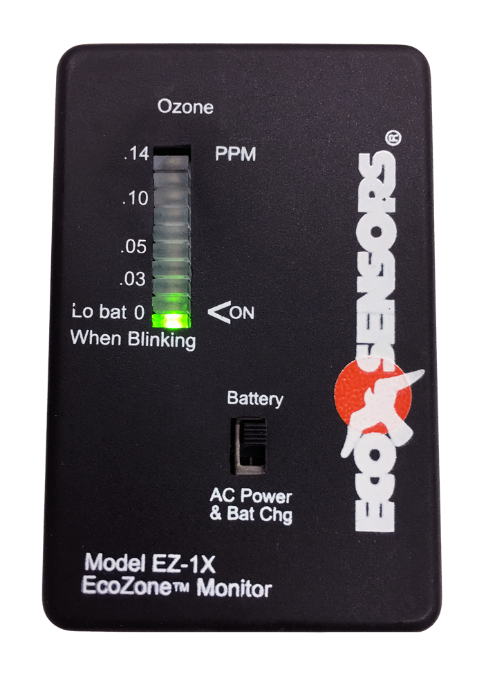 Eco Sensors EZ-1X Ozone Monitor, Portable Rechargeable