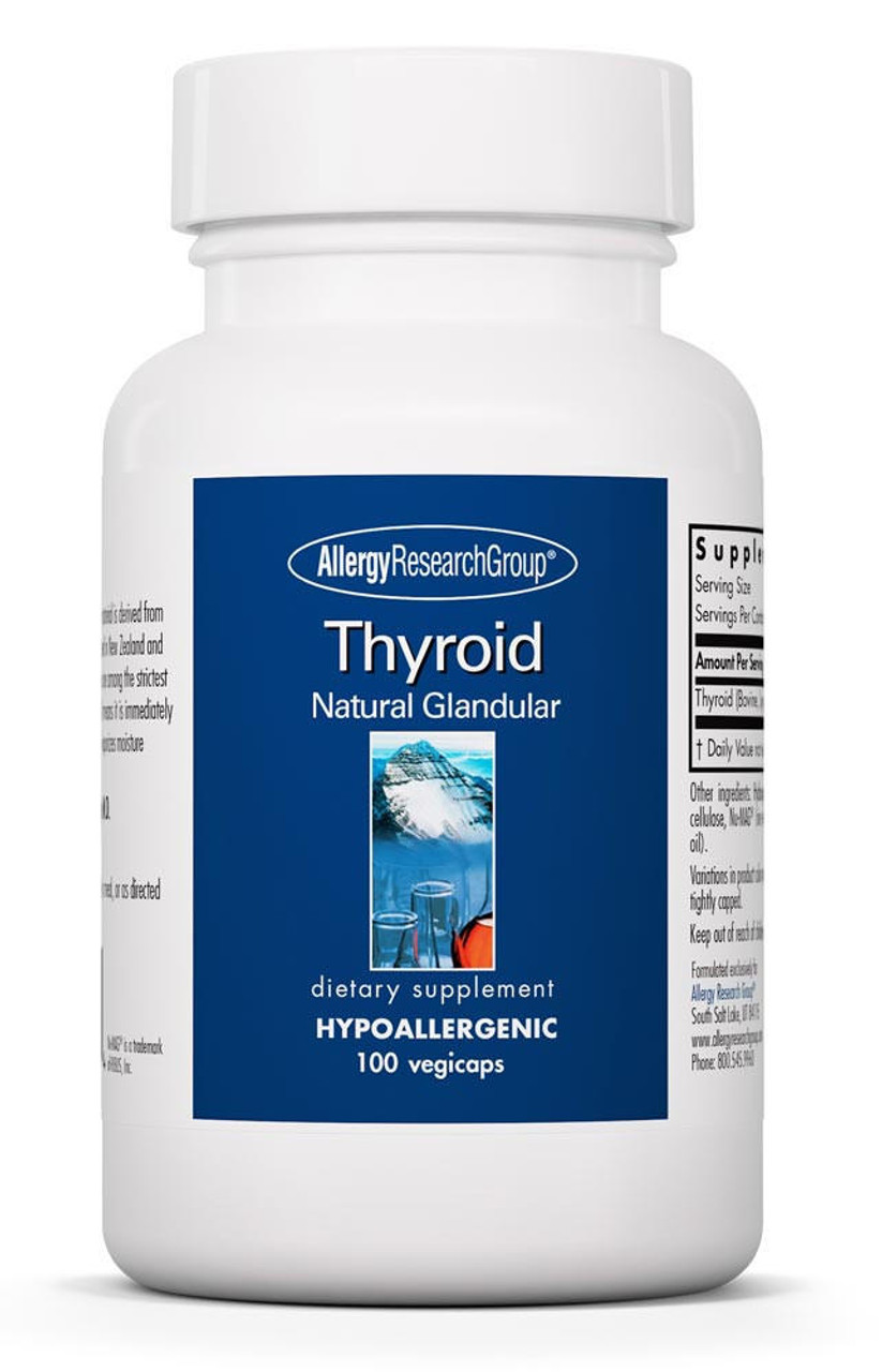Thyroid Natural Glandular 100 Capsules