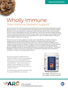 Wholly Immune Product Sheet