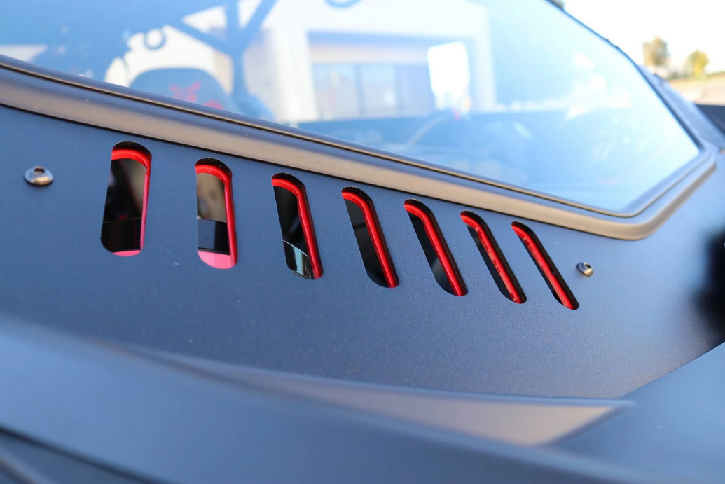 CanAm Maverick X3 Glass Windshield by Bent Metal Offroad MavX3GWindEMX