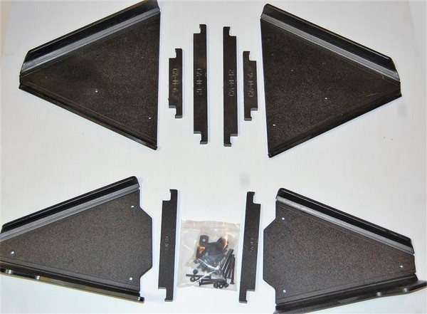 Can-Am Maverick X3 iMpact A-Arm Guards by Trail Armor TA011ARMIMP-CAMXC-BLK-EMX