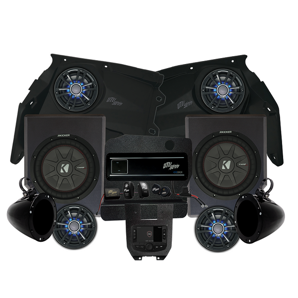 Can-Am Maverick X3 / X3 MAX Signature Series Stage 6 Stereo Kit by UTV Stereo UTVS-X3-S6-EMX