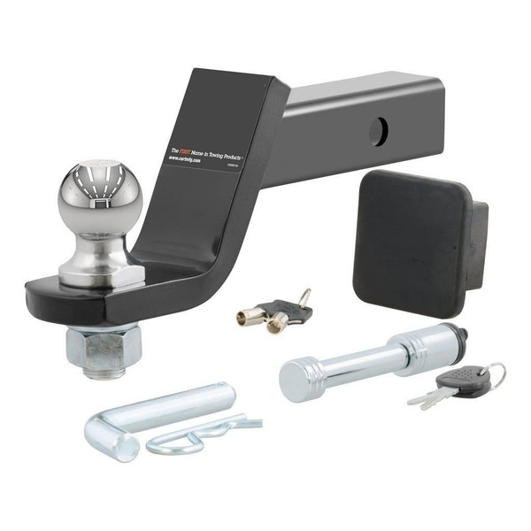 Can-Am Maverick X3 / X3 MAX Towing Starter Kit With 2" Ball (2" Shank, 7,500 Lbs., 4" Drop) by Curt 45554-EMX