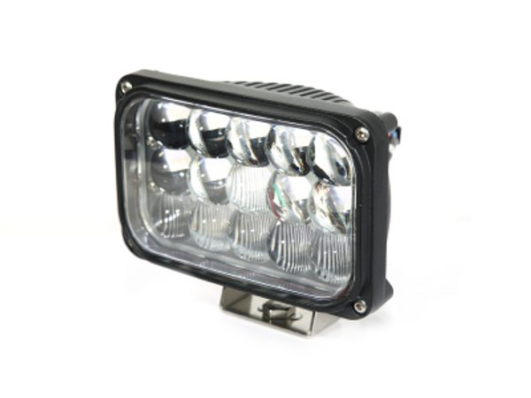 Can-Am Maverick X3 / X3 MAX 4X6 Inch Work Light/Headlight 45 Watt High/Low Tempest Series by Quake LED QTE074-EMX