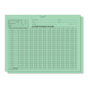 Green accounts payable voucher envelopes