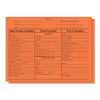 Custom orange deal jacket printed in personalized design