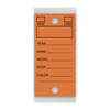 Orange Genuine Versa-Tag Key Tags