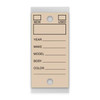 Tan Genuine Versa-Tag Key Tags