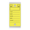 Yellow Genuine Versa-Tag Key Tags