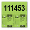 lime green consecu tags