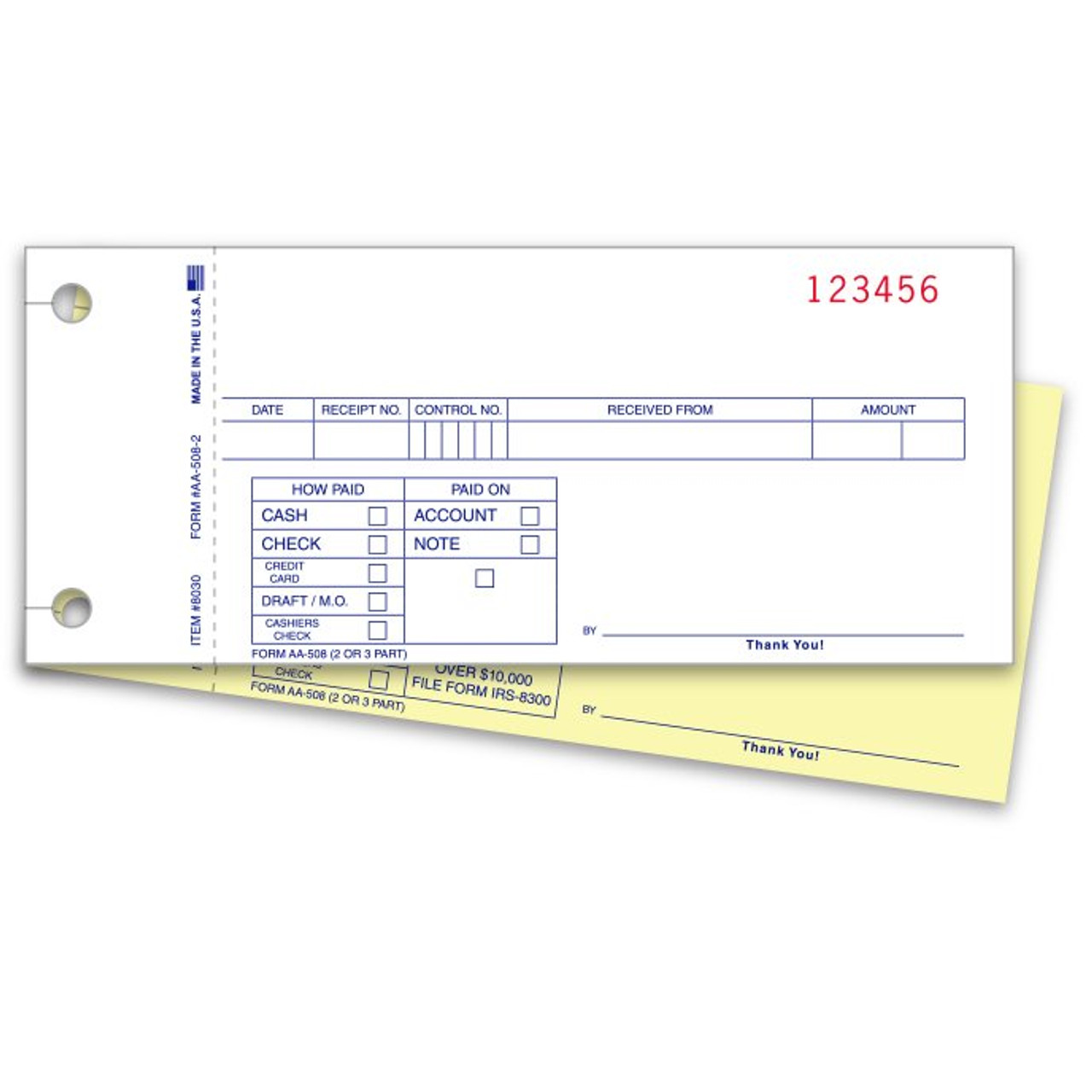 Classiky - Drop Around Record Pad - Carbon Paper Receipt