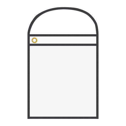 Black work order holder