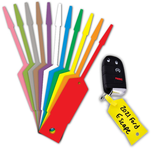 Selflocking Arrow Key Tags, Customimprinted