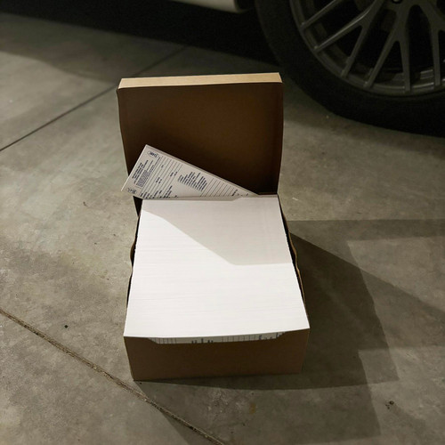 Box of 500 narrow night drop envelopes