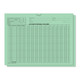 Green accounts payable voucher envelopes