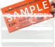 Heavy-Duty Plastic Temporary Tag Sleeves with Adhesive