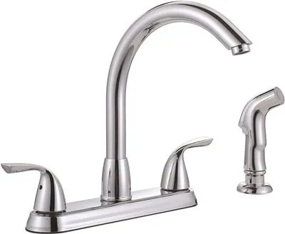 3552596 - PREMIER® SANIBEL™ TWO-HANDLE KITCHEN FAUCET WITH SIDE SPRAY, CHROME