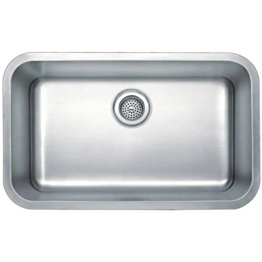 SIN-18-SINBWL-3018 18Gauge Stainless Steel Undermount Oversized Rectangle Single Bowl Sink