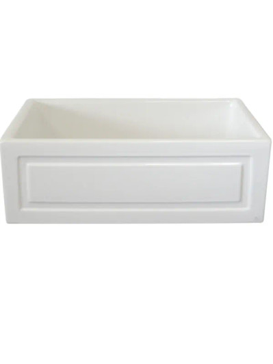 FC3018SA French Farmhouse Single Bowl Fireclay Apron Sink