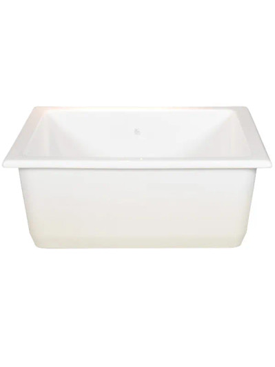 FC2818UW Large Single Bowl Fireclay Undermount Sink