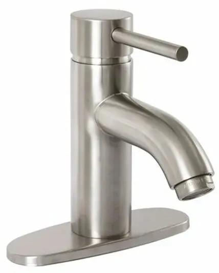 120122 Premier Essen 4 Inch Centerset Single-Handle Bathroom Faucet With Pop-Up In Brushed Nickel
