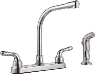 3552608 - PREMIER® SANIBEL™ TWO-HANDLE KITCHEN FAUCET WITH SIDE SPRAY, CHROME