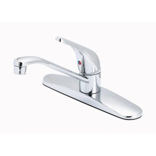 4548319 Oak Brook Single Handle No Sprayer Chrome Kitchen Faucet