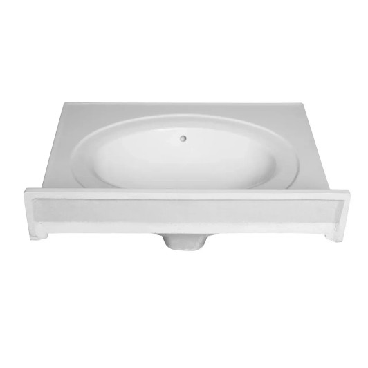 MT2522W - CULTURED MARBLE VANITY TOP (WHITE)