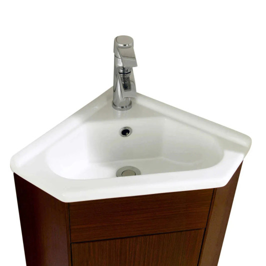 EN22WE - FINE FIXTURES ENGLEWOOD 15" WENGE VANITY W 15 1/4