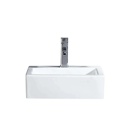 CT3519W1 - 35 X 19 FASHION WIDE VESSEL WHITE