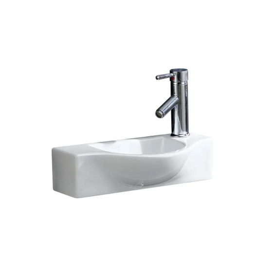 VE1810W - 18 X 10 GLENWOOD VESSEL WHITE