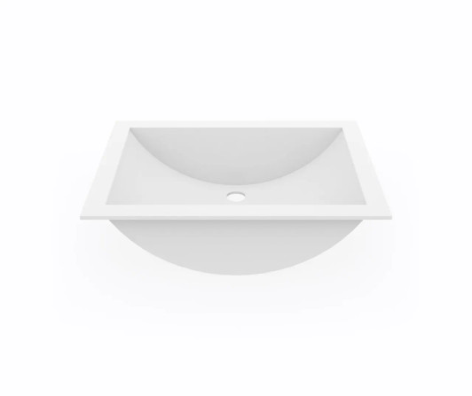 UC-1913 (ACORN) - SWANSTONE UNDERMOUNT RECTANGLE BOWL LAVATORY SINK