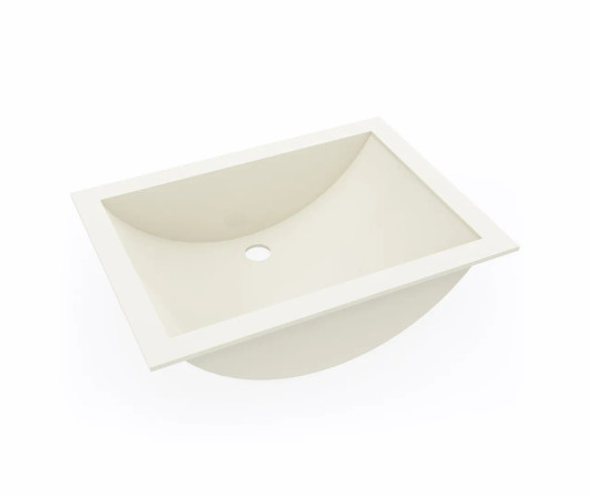 UC-1913 (CLOUD BONE) - SWANSTONE UNDERMOUNT RECTANGLE BOWL LAVATORY SINK