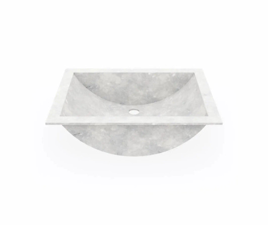 UC-1913 (ICE) - SWANSTONE UNDERMOUNT RECTANGLE BOWL LAVATORY SINK