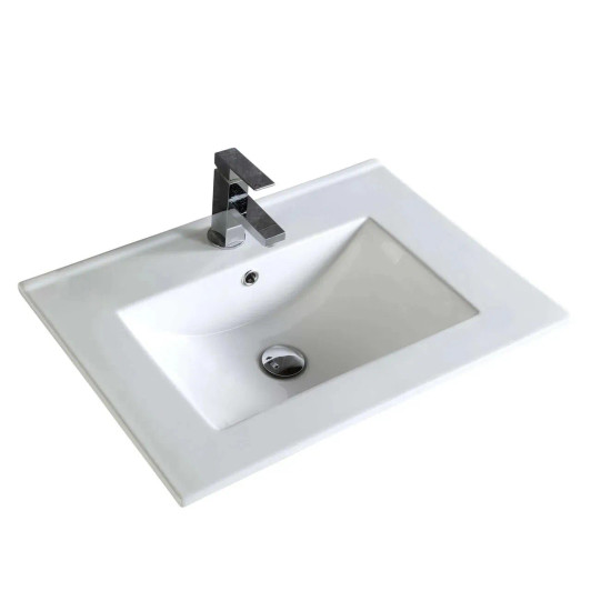 VE2418W - FINE FIXTURES IRONWOOD 24" WHITE CHINA SINK