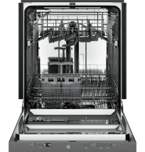 GDT225SSLSS - GE® ENERGY STAR® ADA Compliant Stainless Steel Interior Dishwasher with Sanitize Cycle